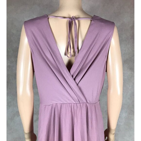 BCBG Pink Surplice Mini Dress NWT Large - Picture 7 of 11